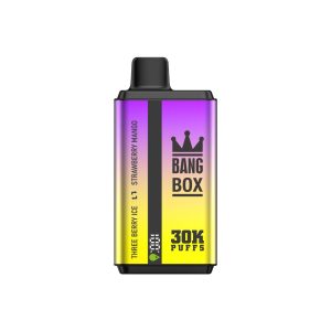 Bang Box Double Flavour 30000 Disposable Vape - 7500 Puffs, Fruit Series, CE Certified, High Nicotine