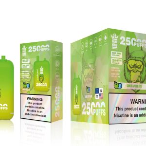 Bang King 12000 25000 Puffs Rechargeable Disposable Vape | High Nicotine, Fruit Flavors, FDA Certified