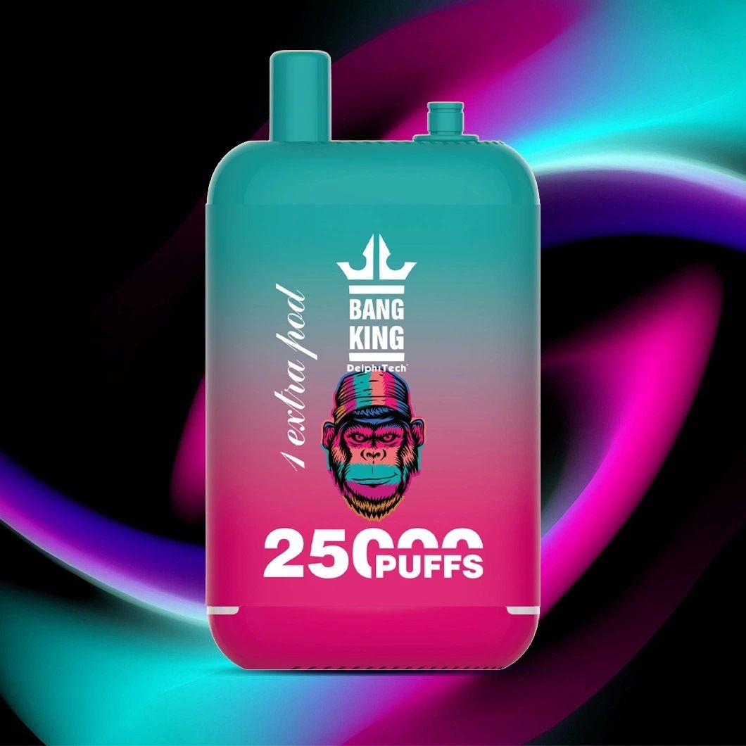Bang King 25000 Puff Double Pods Disposable Vape Pen with 23ml Flavor & Type C Charging - Image 3