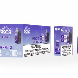 Bang Rocket 18000 Puffs Disposable Vape Pod 26ml 650mAh E-Cig - 0/2/3/5% Nicotine, 12 Flavors