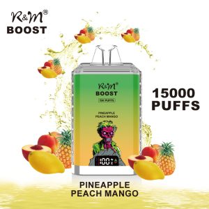 Crystal Box Digital Screen Wholesale I Disposable Vape Randm Boost 15000 Puffs