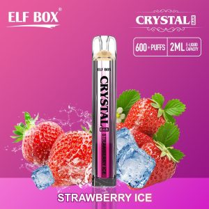 Elf Box 600 Puffs Disposable Vape Pen - Fruit Flavors, 500mAh Battery, CE Certified