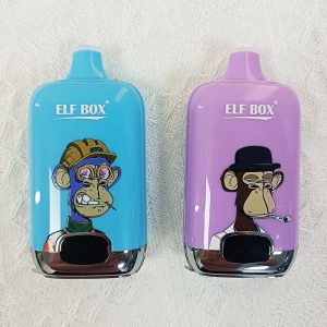 Elf Box Digital 12000 Puffs Disposable Vape - 25ml Ejuice, Fruits Flavor, Quick Delivery, CE Certified