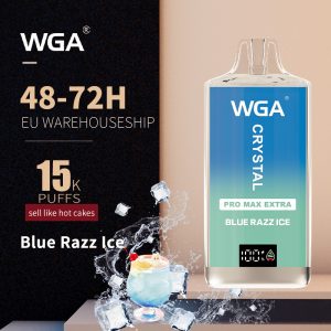 Europe Wholesale Crystal 15K Disposable Vape - Dual Mesh Coil, 2%/5% Nicotine, Fruit Flavors, FDA Certified