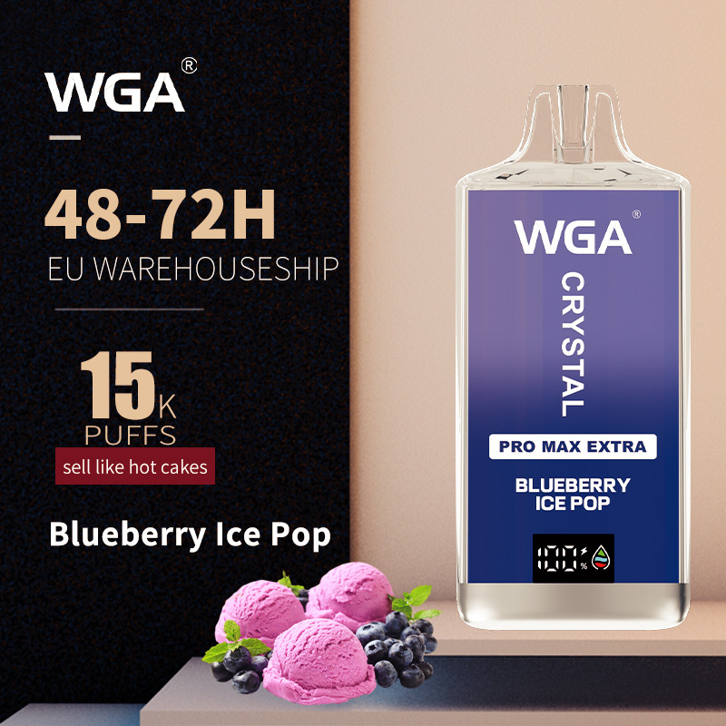 Europe Wholesale Crystal 15K Disposable Vape - Dual Mesh Coil, 2%/5% Nicotine, Fruit Flavors, FDA Certified - Image 6