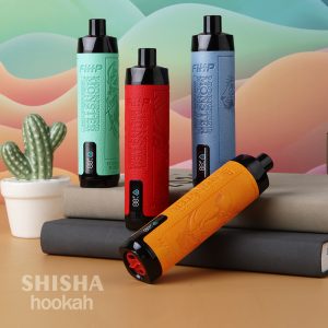 Fihp Shisha Hookah 12000 Vape Pod with 10ml Liquid, Fruit Flavors, FDA & ROHS Certified, Rechargeable EGO Device