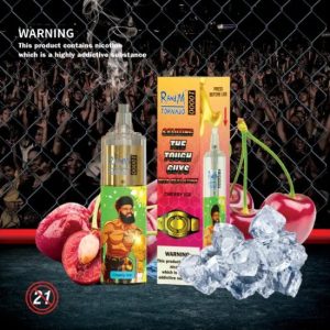 Randm Disposable Vape Pen 10000 Puffs, OEM Logo, LED Light, Mesh Coil, Customizable Flavors