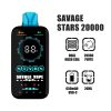 Savage Stars 20000 E-Cigarette - 20000 Puffs, Wireless Charging, High Nicotine, Disposable Vape