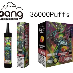Shenzhen Bang 36000 Puffs Disposable Vape Pen - 12 Fruit Flavors, Mesh Coil, 0-5% Nicotine, OEM/ODM