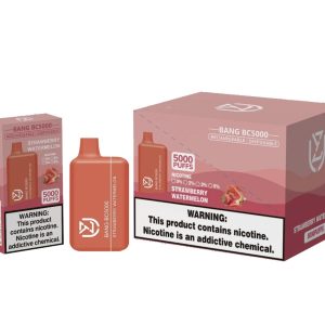 Uzy Bang BC5000 Puff Disposable Vape, 12ml E-Liquid, 650mAh, FDA & CE Certified, 12 Flavors, Rechargeable