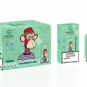 Uzy Bang Digital 15000 Puffs Disposable Vape Pen, 20ml, Rechargeable, 12 Flavors, FDA & CE Certified