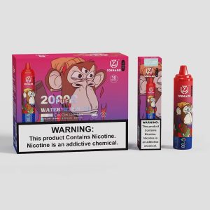Uzy Tornado 20000 Puffs Vape - 12 Flavors with 0%/2%/3%/5% Nicotine Levels