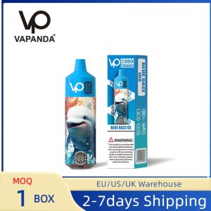 Vapanda Tornado 18000 Puffs Disposable Vape Pen, 28ml E-Liquid, Mesh Coil, 650mAh, Fruit Flavors