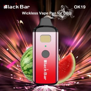VAPEAZE OK19 Rechargeable Wickless Vape Pen - 600 Puffs, Tobacco Flavored, Type-C, Custom Logo Support
