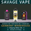 Wholesale Fort Shisha 45000 Puffs Disposable Vape, 5% Nicotine, Fruits Flavor, 30ml E-Liquid, German Warehouse