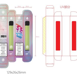 Wholesale P Plus Disposable Vape Puff 800, 3.2ml Rechargeable Pod, Nicotine Salt, Fruit Flavors - Customizable Logo