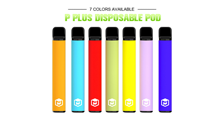 Wholesale P Plus Disposable Vape Puff 800, 3.2ml Rechargeable Pod, Nicotine Salt, Fruit Flavors - Customizable Logo - Image 5