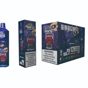 Bang 12K Disposable Vape 12000 Puffs, FDA Certified, Fruit Flavors, Type-C Charging