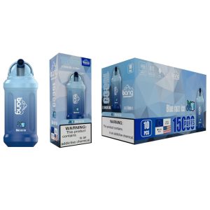 Bang 15000 Puff Disposable Vape - EGO, Mesh Coil, Fruit Flavors, 0-5% Nicotine, CE/FCC Certified
