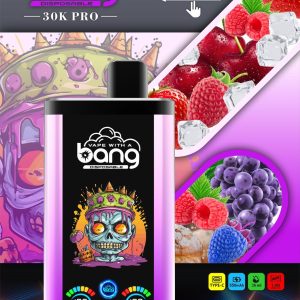 Bang 30K Puff Disposable Vape - 16 Flavors, 550mAh Battery, Type-C Charging, OEM Support, Fast Shipping