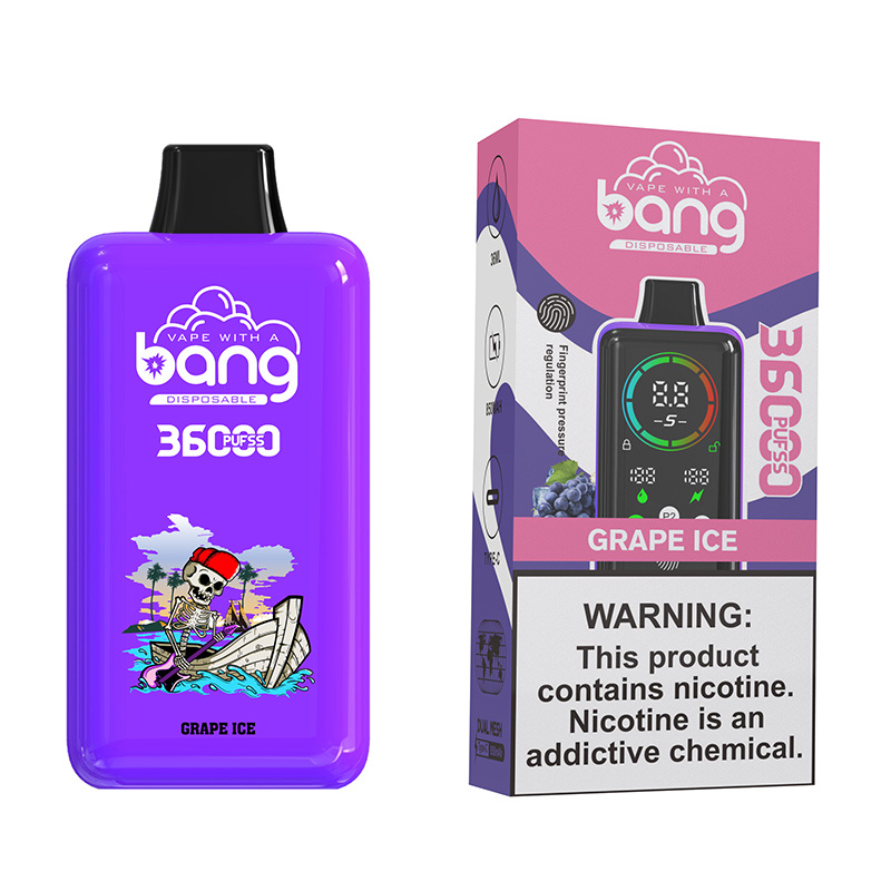 Bang 36000 Puffs Disposable Vape Pen 36ml E-Cigarette with Logo, 850mAh Battery, Direct Factory Sale - Image 5