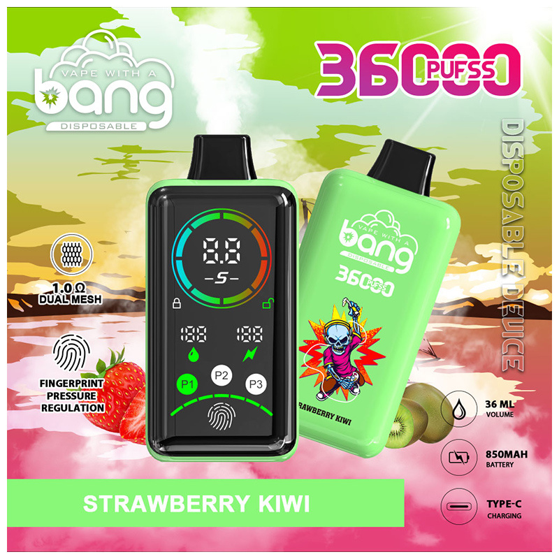 Bang 36000 Puffs Disposable Vape Pen 36ml E-Cigarette with Logo, 850mAh Battery, Direct Factory Sale - Image 2