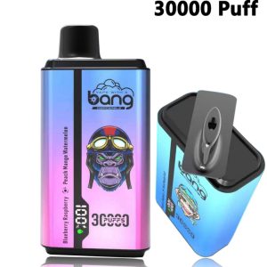 Bang Box 30000 Puffs E-Cigarettes with Display, 35ml E-Liquid, 850mAh Battery, 5% Nicotine, Dual Mesh Coil