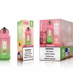 Bang King 12000 Disposable Vape Pen 12000 Puffs Rechargeable Mesh Coil 23ml Capacity Fruits Flavor
