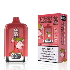 Bang King 15000 Puffs Disposable Vape Pen - OEM & ODM Customization, 12 Flavors, Wholesale E-Cigarette