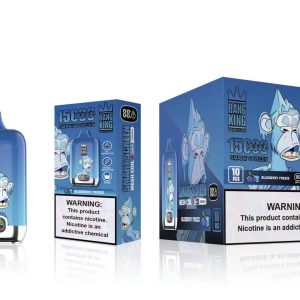 Bang King Digital 15000 Puff Disposable Vape, 25ml E-Liquid, 10 Geschmacksrichtungen, FDA & CE zertifiziert