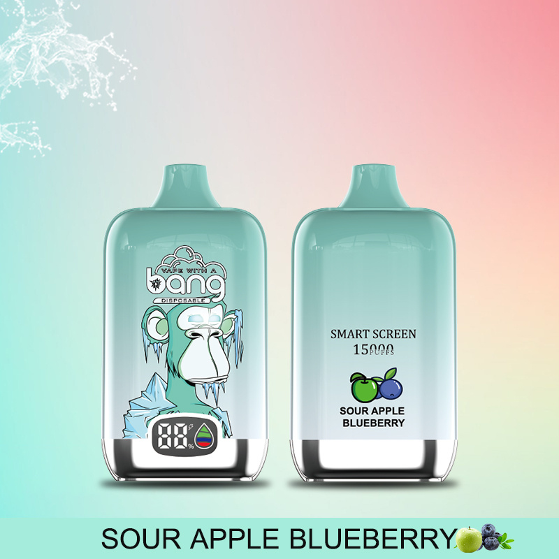 Bang Smart Screen 15000 Puffs Disposable Vape Pen, 25ml E-Liquid, Type-C Charging, Fruit Flavors - Image 4