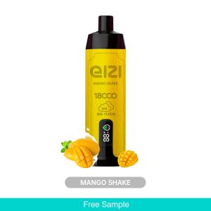 EIZI 18000 Puffs 15ml Vape Shisha Cigarrillo Electrónico Desechable con Bobina Dual Mesh - Sabores Frutales, Certificado FDA