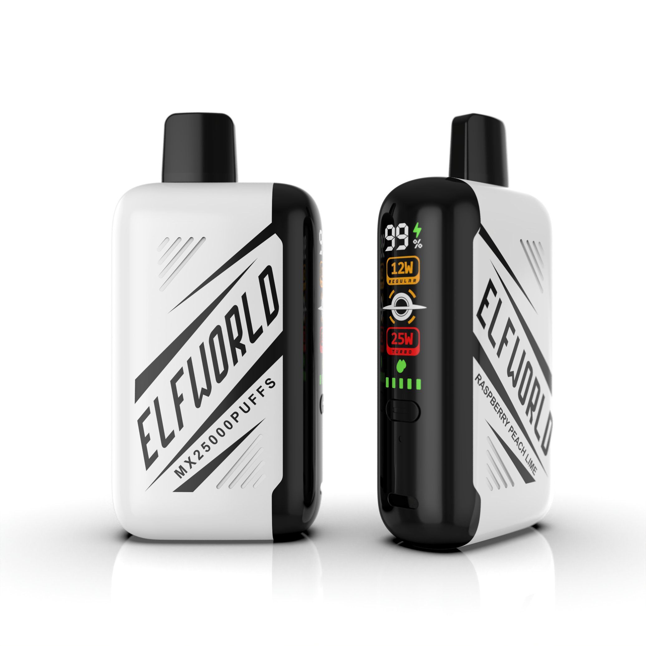 Elfworld MX25000 Disposable Vape Pen 25000 Puffs Mesh Coil Vaporizer with LED Screen - Wholesale - Image 2