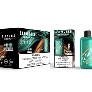 Elfworld MX25000 Disposable Vape Pen 25000 Puffs Mesh Coil Vaporizer with LED Screen - Wholesale