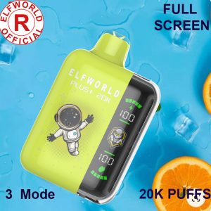 Elfworld Vs Digital Box 20000 Puffs Disposable Vape - 22ml, 5% Nicotine, Mesh Coil, Variable Voltage