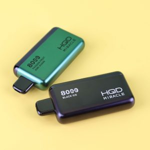 HQD Vape E-Cigarrillo H109 MIRACLE, 15000 Puffs, 20 Sabores, Luz RGB, Certificado FDA, 0-5% Nicotina