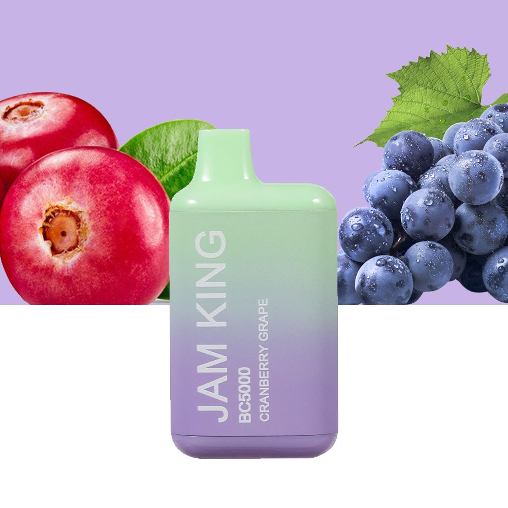 Jan King BC 5000 Disposable Vape 5K Puffs, 650mAh, 13ml, Fruit Flavors, Rechargeable, Type-C, 5% Nicotine - Image 6