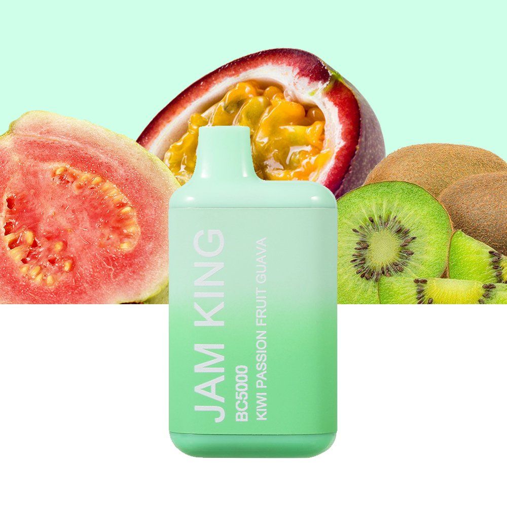 Jan King BC 5000 Disposable Vape 5K Puffs, 650mAh, 13ml, Fruit Flavors, Rechargeable, Type-C, 5% Nicotine - Image 2