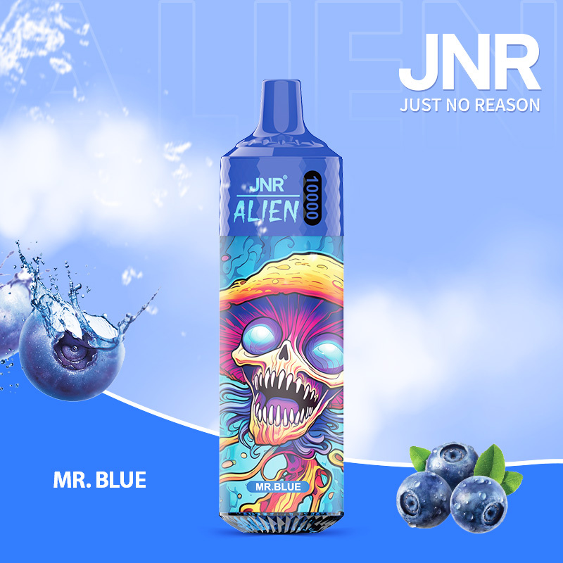 Jnr Alien 10K Disposable Vape - 10000 Züge, Fruchtgeschmack, FDA zertifiziert, wiederaufladbare E-Zigarette