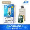 JNR Vape Watch Disposable Pod Vape - 7500 Puffs, Fruit Flavors, 650mAh, CE Certified