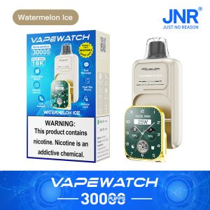 JNR Vape Watch Disposable Pod Vape - 7500 Puffs, Fruit Flavors, 650mAh, CE Certified