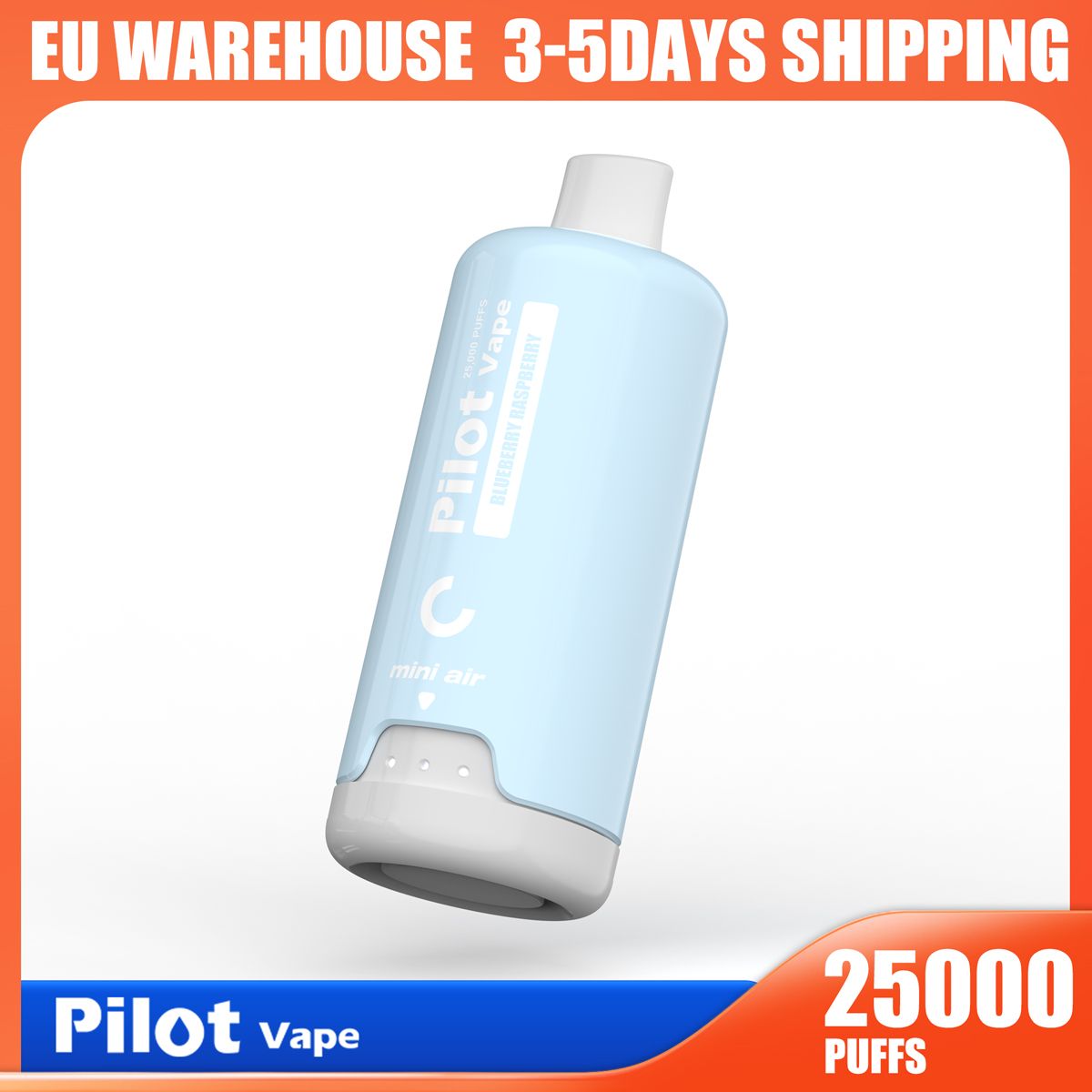 Pilotvape 25K Vape Desechable 25000 Puffs 30mg Nic Salt 28ml EGO Pod con Sabores Frutales - Certificado FDA - Imagen 5