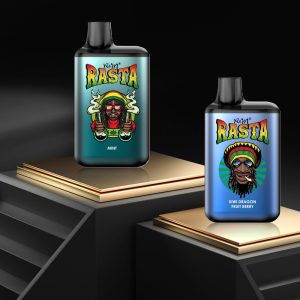 R&M Rasta 5500 Puffs Disposable Vape Pen - 15ml E-Liquid, Type C Rechargeable, Fruits Flavor