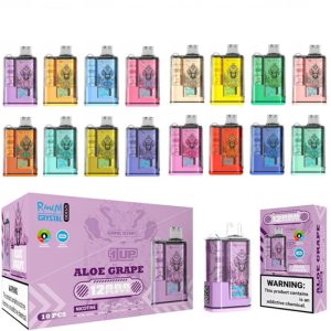 Randm Crystal 12000 Puffs Disposable Vape 20ml Rechargeable with Sensor & Display - Fruits Flavor