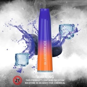 Randm Supbliss Ubar 600 Puffs Disposable E-Cigarette Vape - 12 Fruit Flavors, Low Nicotine, FDA Certified