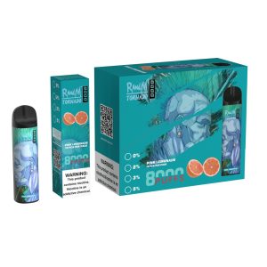 RandM Tornado 8000 Puffs Vapeador Desechable - 31 Sabores, 0%-5% Nicotina, Aluminio, Certificado CE