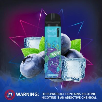 Tornado Randm 8000 Puffs Disposable Vape Pen with 16ml Pod & Mesh Coil - Wholesale, OEM, 0% to 5% Nicotine