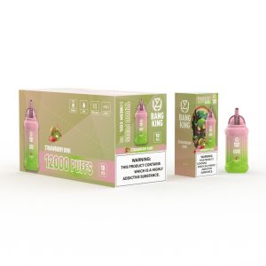 UZY Bang King 12000 Puffs Disposable Vape Pen - 20 Flavors, 650mAh Battery, 0%-5% Nicotine