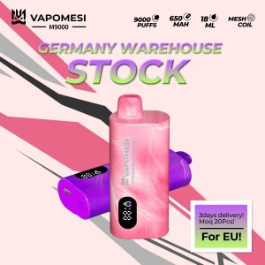 Vapomesi M9000 Disposable Vape 9000-12000 Puffs, Rechargeable, Mesh Coil, EU Warehouse, Fruit Flavors