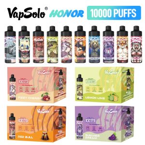 Vapsolo Honor 10000 Puff Disposable Vape Pen with Nic Salt & Tobacco Flavor – FDA Certified E-Cigarette